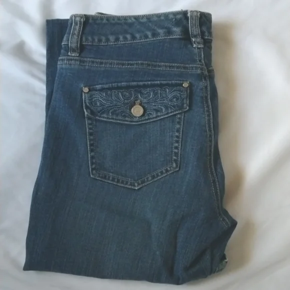 NWOT WHBM Blanc Jeans Sz 2R - Picture 1 of 7